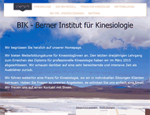 Tablet Screenshot of bik.ch