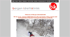 Desktop Screenshot of bik.no